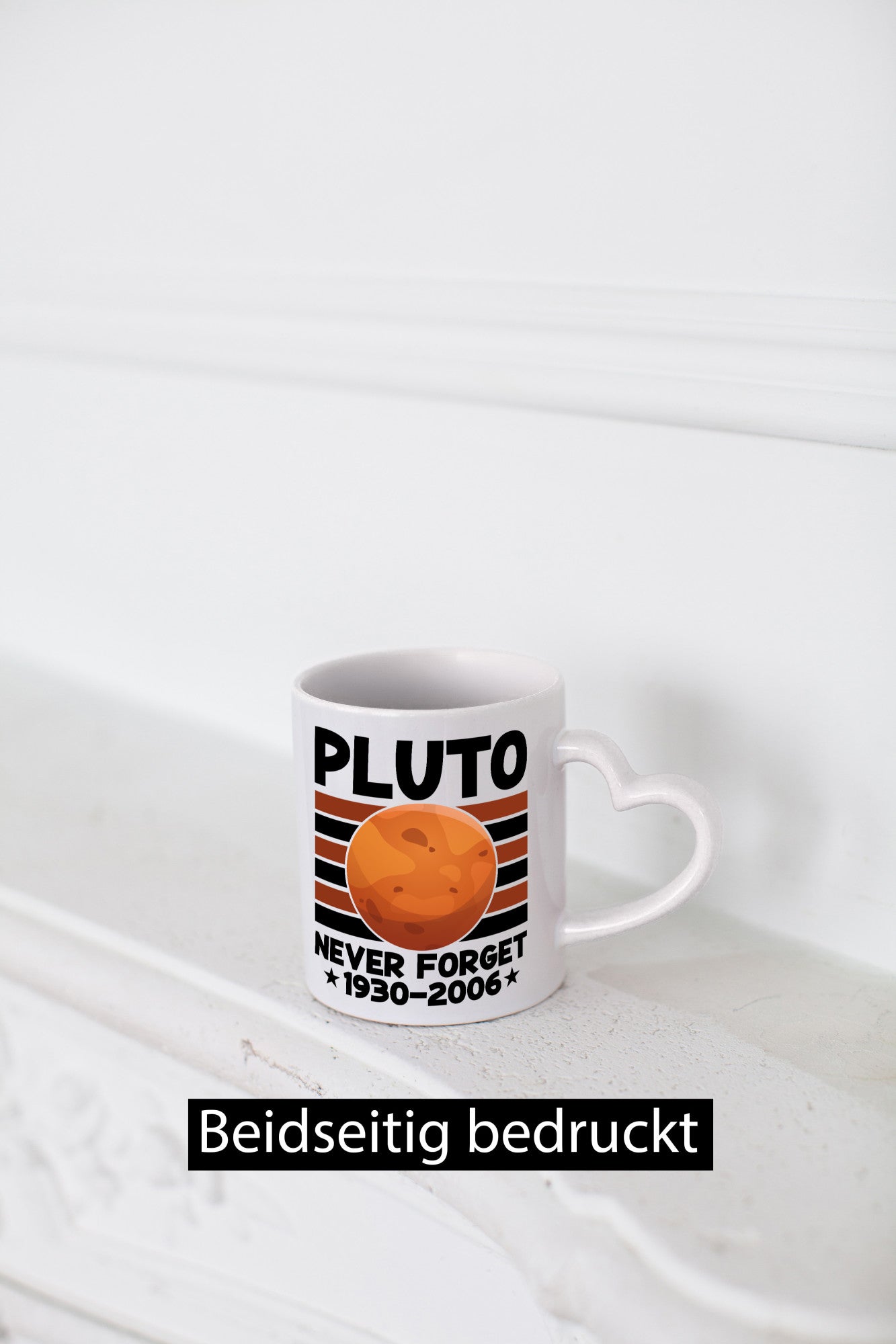 Pluto | Planet Never forget Astronomie Nerd Space Geschenk Humor Geschenkidee