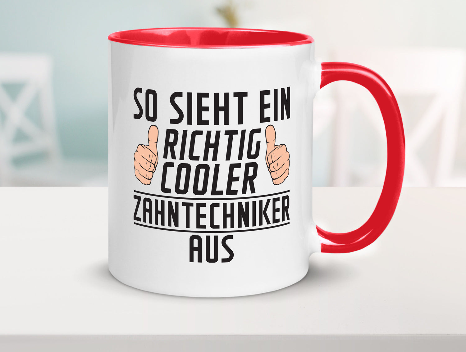 Richtig Cooler Zahntechniker | Zahnmedizin Geschenkidee Humor Tasse