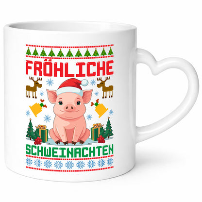 Fröhliche Schweinachten | Ugly Christmas Schwein Humor Geschenkidee Tasse