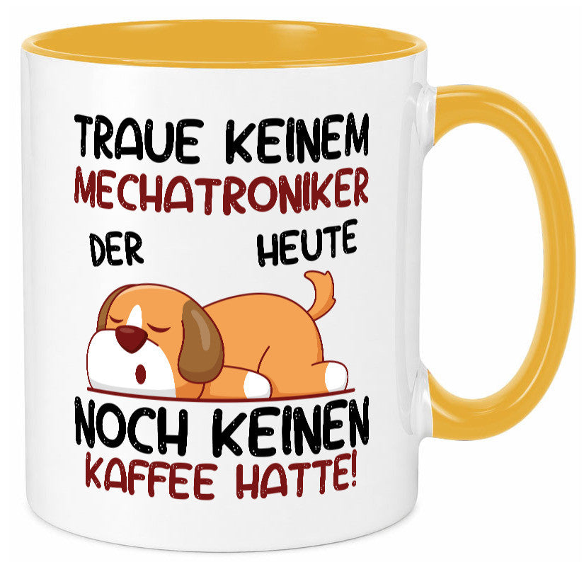 Traue keinem Mechatroniker | KFZ lustiger Spruch Geschenk Humor Geschenkidee Tasse