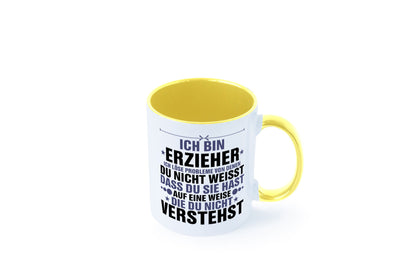 Löse Probleme: Erzieher | Pädagoge Schule v2 lustiger Spruch Geschenk Humor