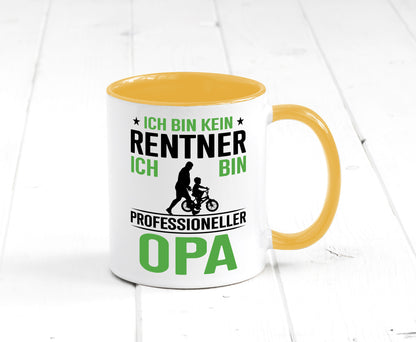 Ich bin kein renter Profesioneller Opa | Großvater Humor Familie Geschenkidee