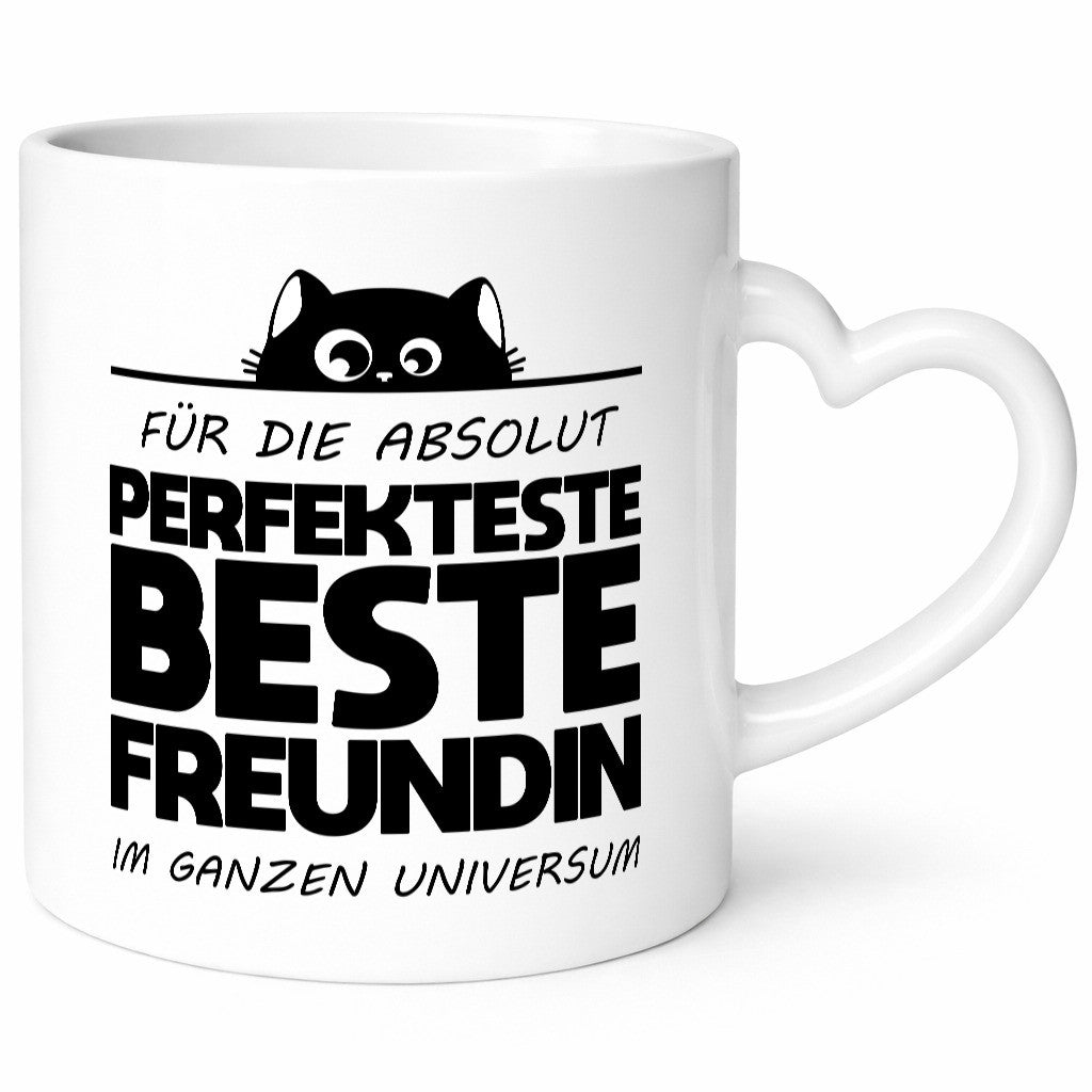 Für die Beste Freundin im ganzen Universum Geschenkidee Humor Tasse