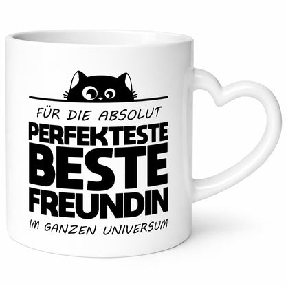 Für die Beste Freundin im ganzen Universum Geschenkidee Humor Tasse