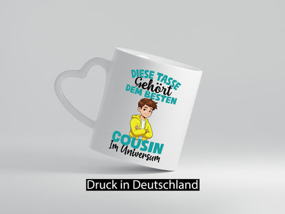 Im Universum: Cousin | Familie Verwandschaft Geschenk Geschenkidee lustiger