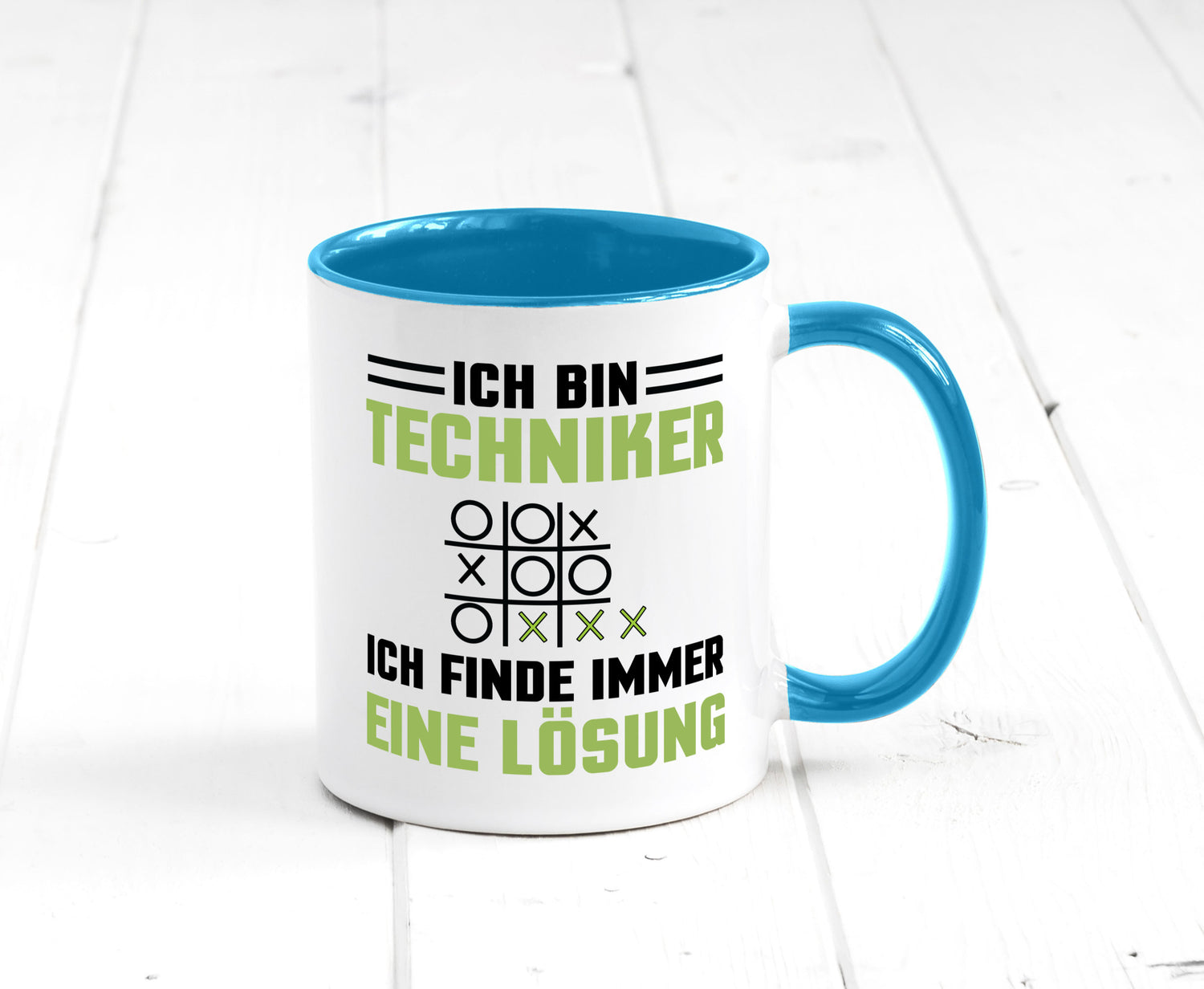 Ich bin Techniker finde immer eine Lösung | lustiger Spruch Geschenk Humor