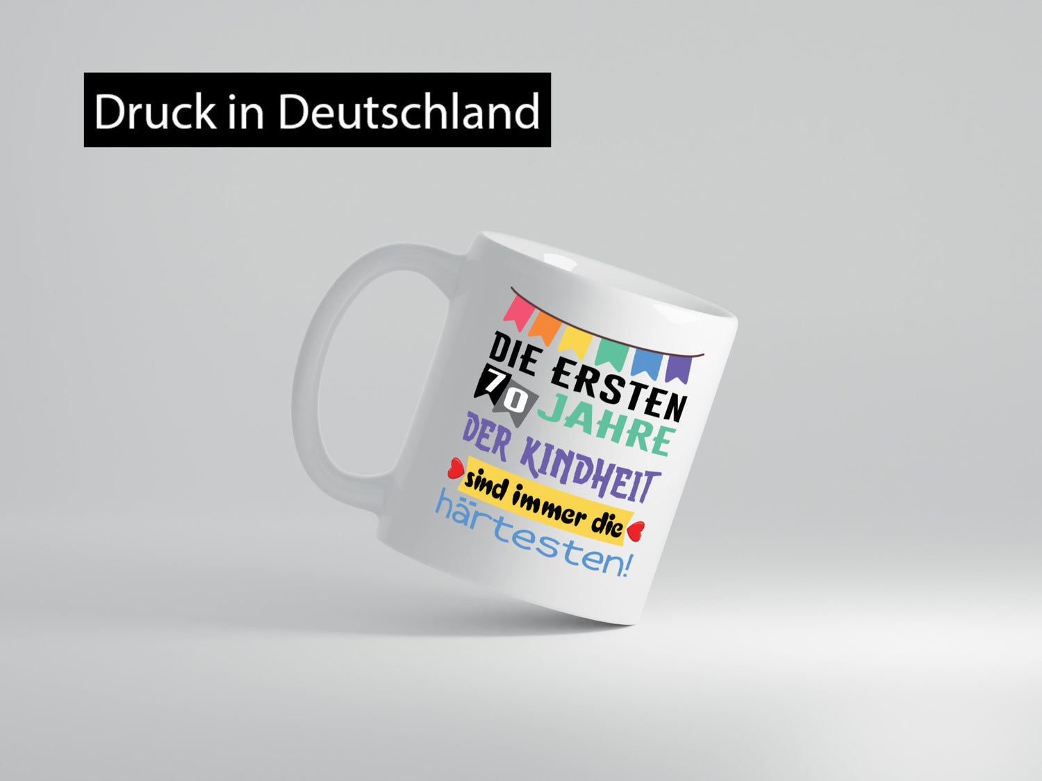 Die ersten 70 Jahre der Kindheit | 70. Geburtstag Rentner Humor Ruhestand