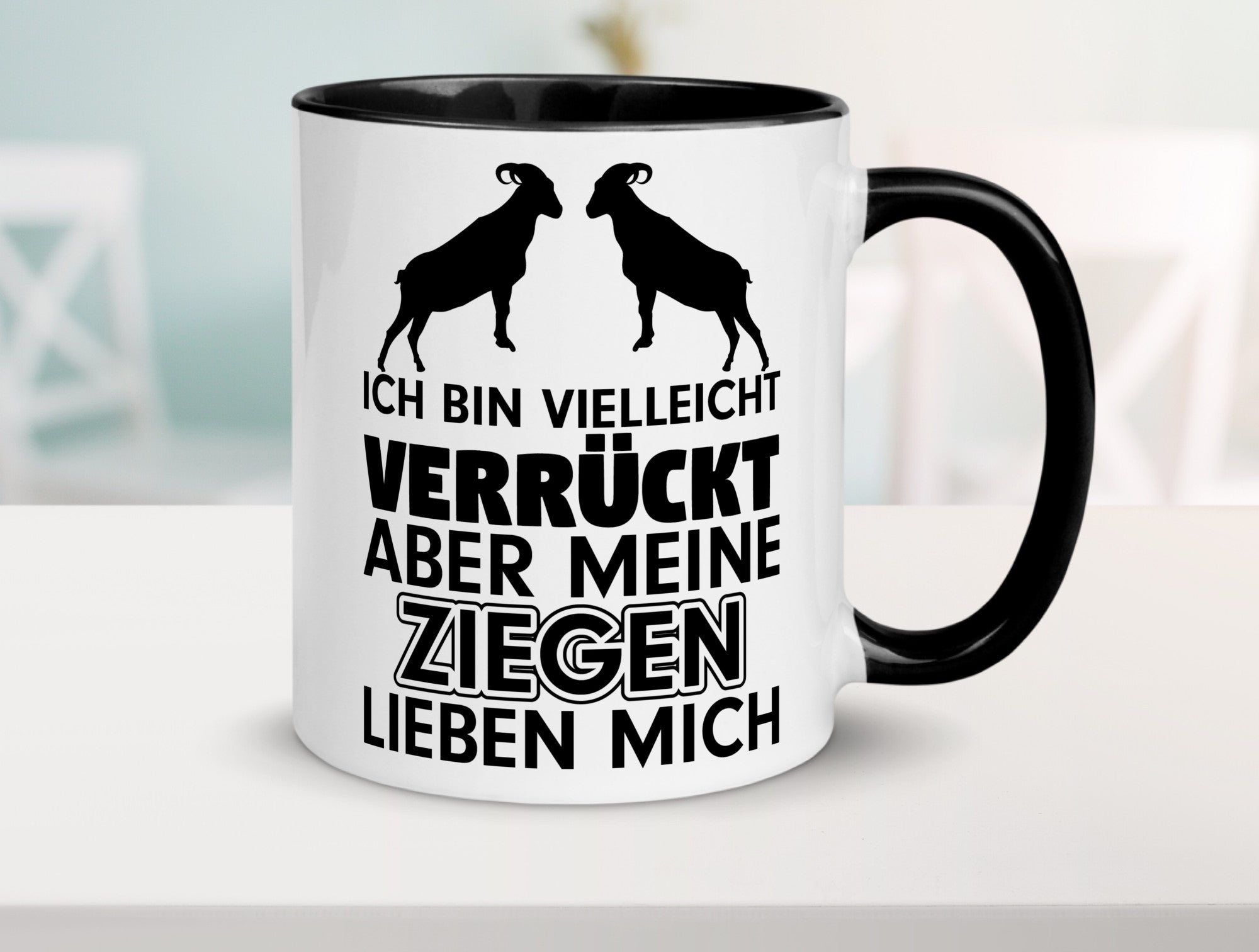 Meine Ziegen | Hirte Tasse Bauernhof Hirtin Bauer Humor Geschenkidee