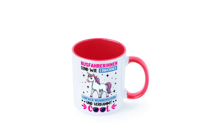 Bussfahrerinen sind wie einhorner | Einhorn Bussfahrerin Geschenkidee Humor
