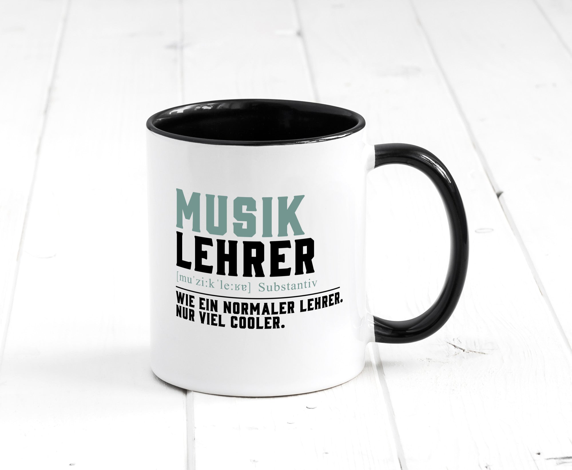 Musiklehrer | Lehrer Unterricht Lieblingslehrer Geschenkidee Humor Tasse