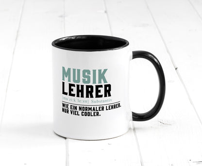 Musiklehrer | Lehrer Unterricht Lieblingslehrer Geschenkidee Humor Tasse