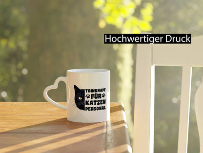Katzen Personal | Katzenbesitzer Tasse Katze Humor vl9 Geschenkidee