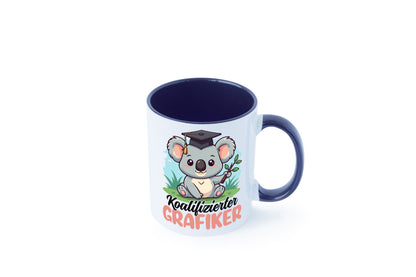 Koalifizierter Grafiker | Grafik Design lustiger Spruch Geschenk Humor