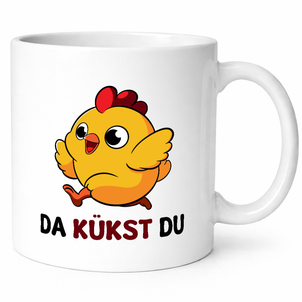 Da kükst du | Kücken Huhn Kinder lustig Humor Geschenkidee Geschenk Tasse