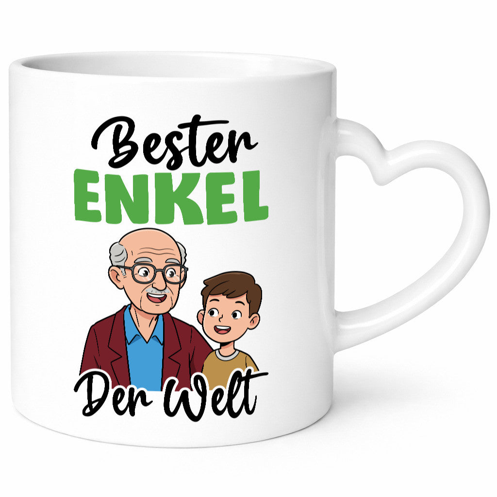 Bester Enkel | Großmutter Großvater Oma Opa lustiger Spruch Geschenk Familie