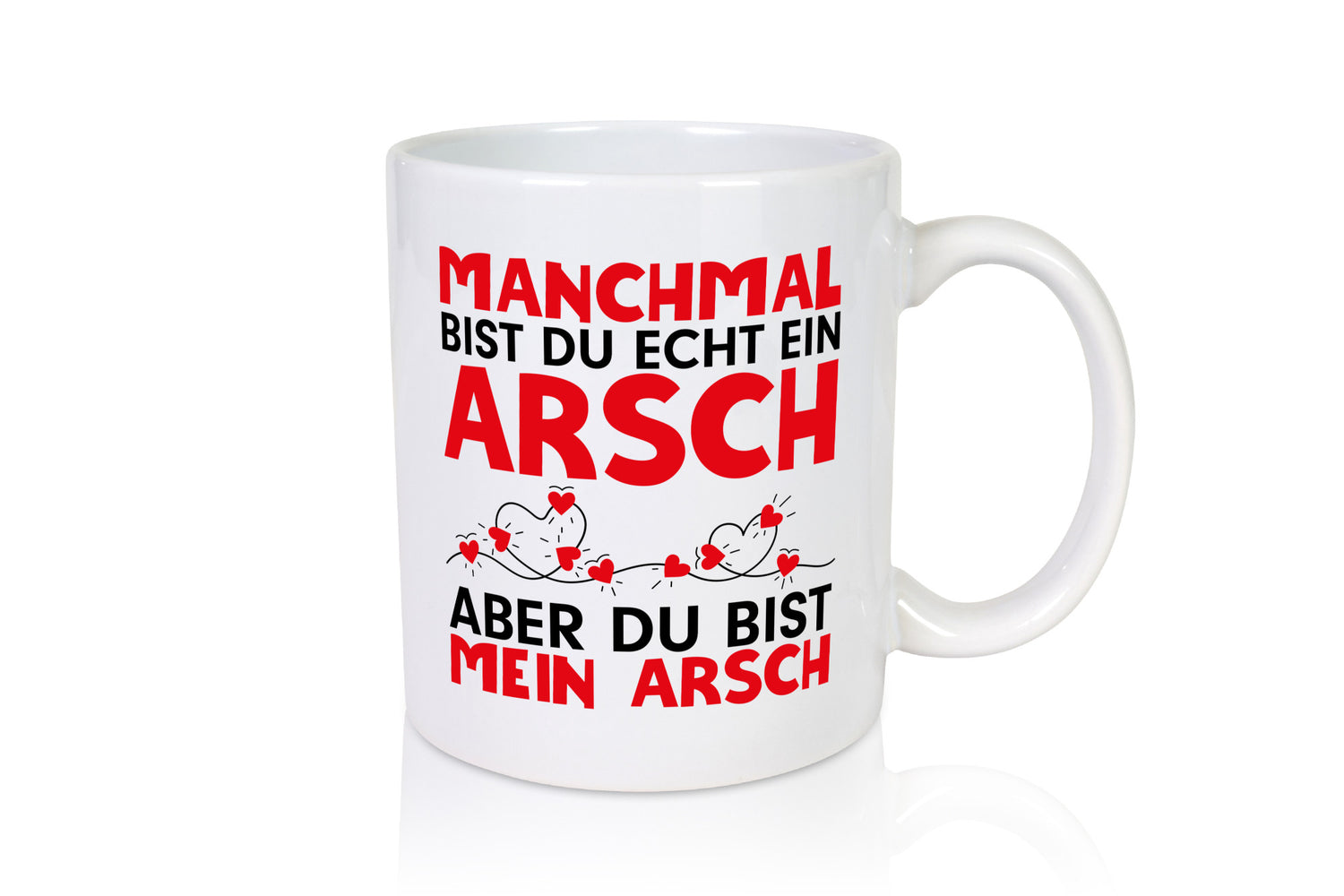Mein Arsch | Beziehung Tasse Freund Valentinstag Humor Geschenkidee