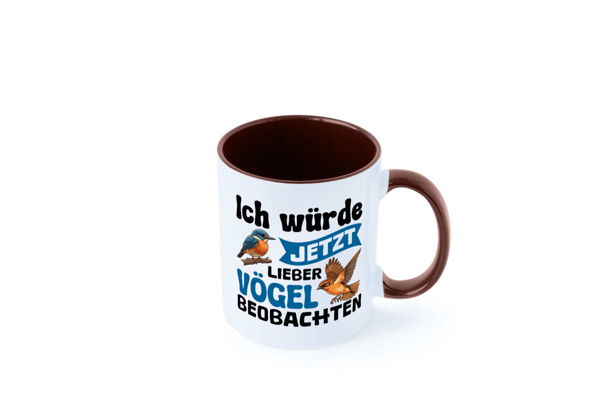 Vögel beobachten | Vogel lustig Humor Geschenkidee Geschenk Tasse
