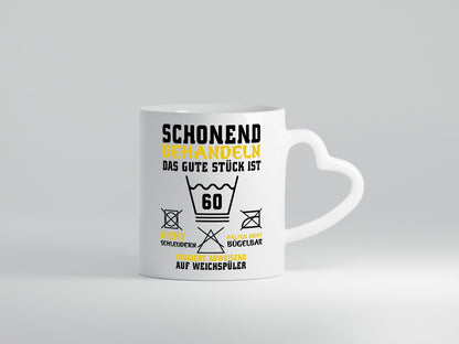 Schonen behandeln Wunschalter Geschenkidee Humor Tasse
