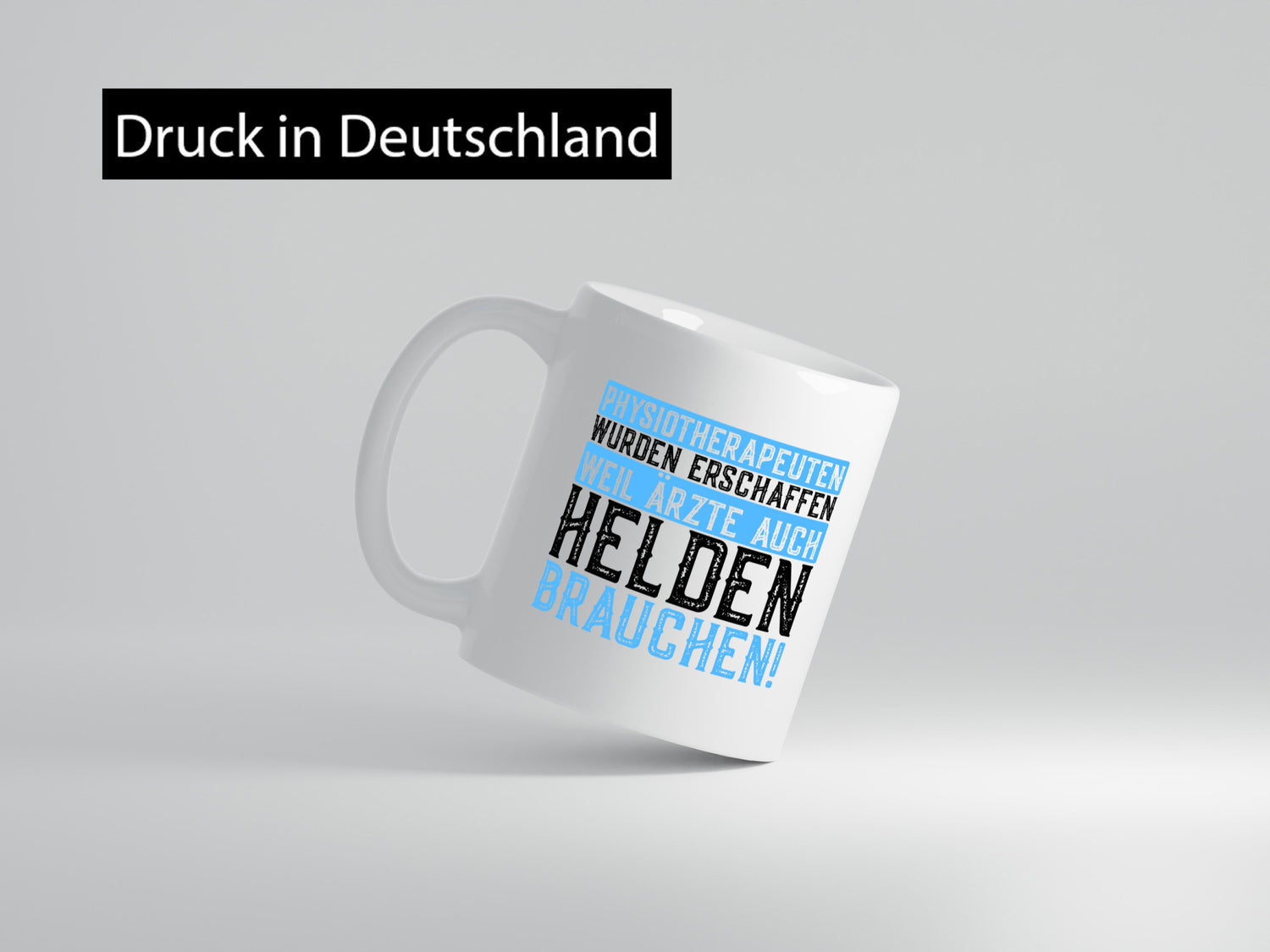 Physiotherapeutin | Helden-Therapeutin | Lustiger Spruch | Humor | Geschenkidee Tasse