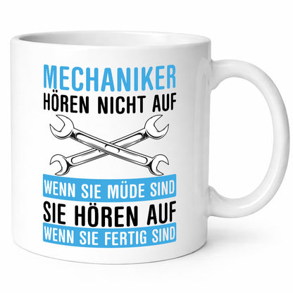 Mechaniker hören nicht auf | Werkstatt Auto Werkzeug Geschenk Humor