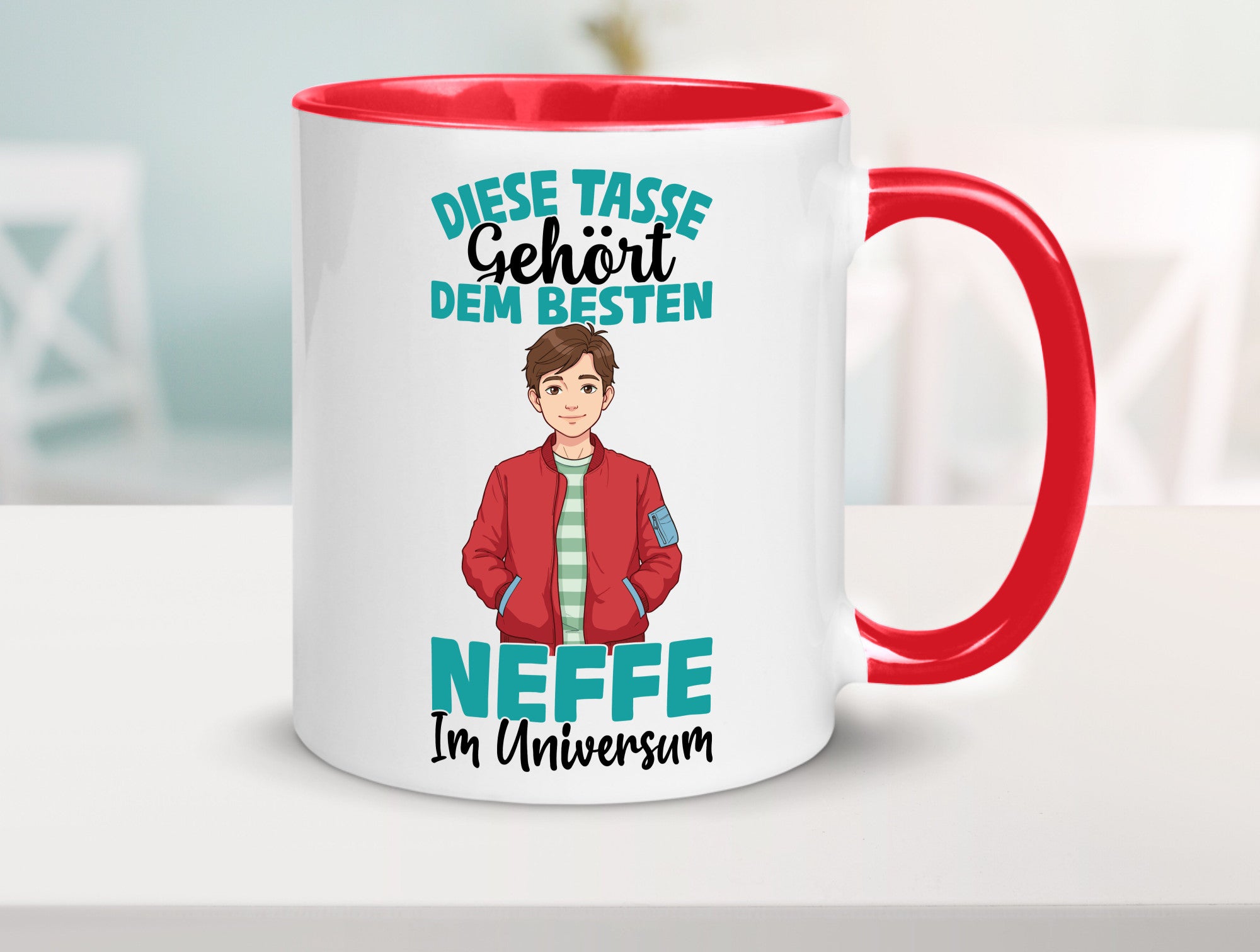 Im Universum: Neffe Familie | Onkel Bruder Bester lustig Geschenkidee Geschenk