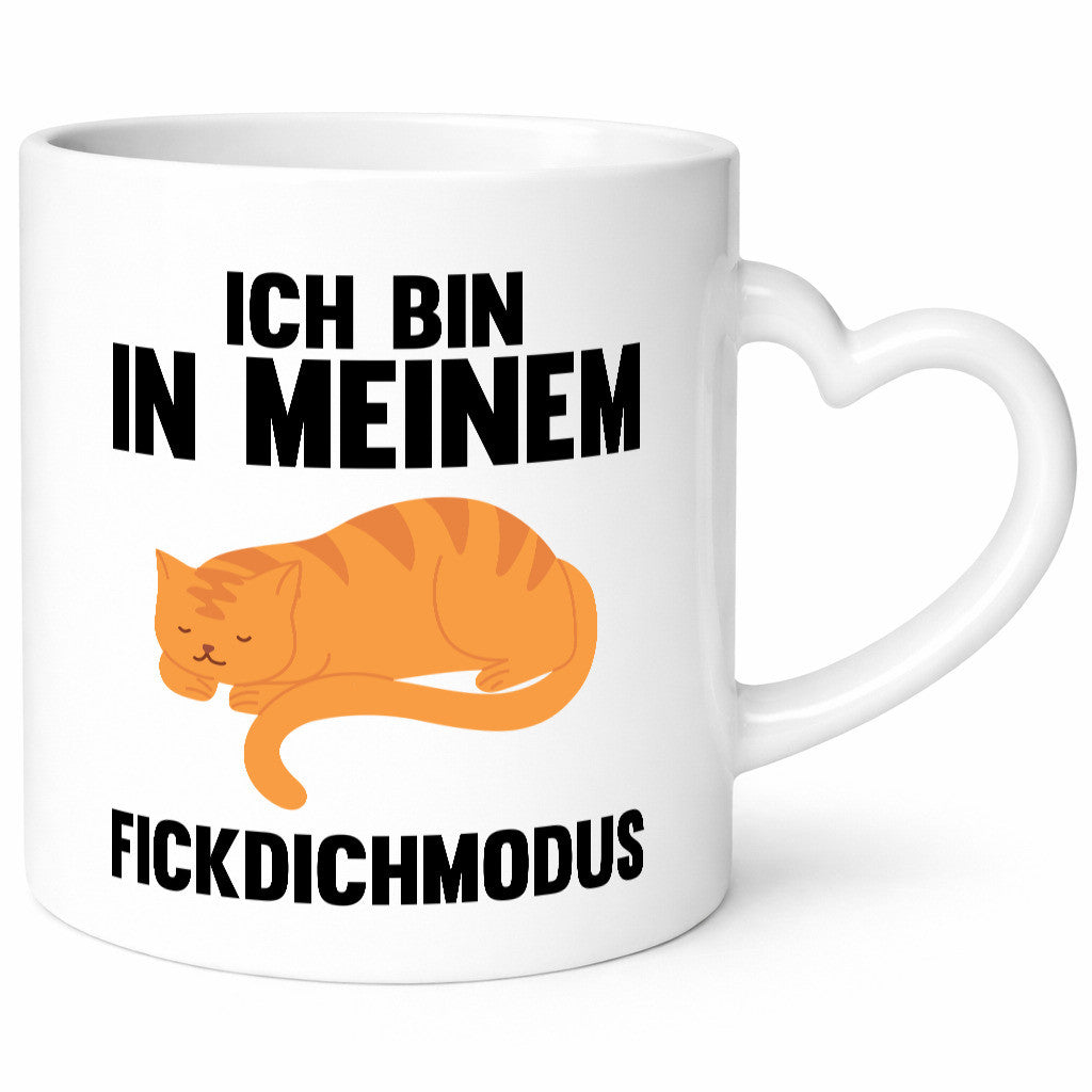 Ich bin in meinem Modus | Faule Katze Chillen lustiger Spruch Geschenk