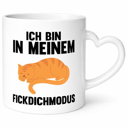 Ich bin in meinem Modus | Faule Katze Chillen lustiger Spruch Geschenk