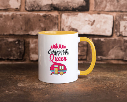 Camping Queen | Natur Lagerfeuer Geschenk Humor Geschenkidee lustiger Spruch
