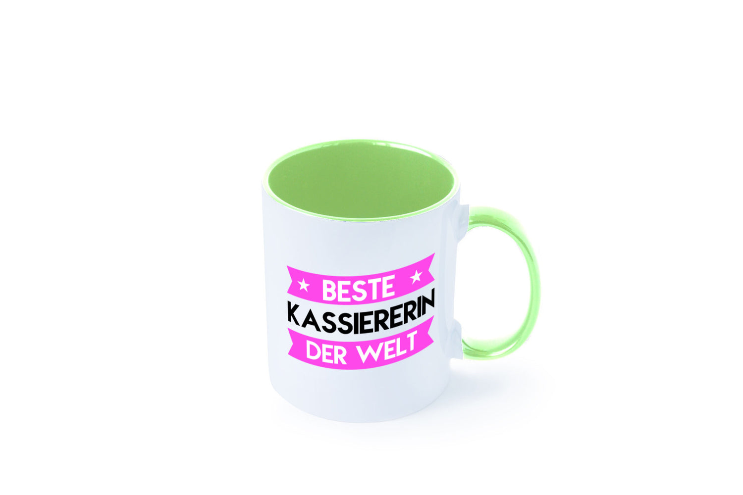 Beste Kassiererin lustiger Spruch Geschenk Humor Geschenkidee Tasse