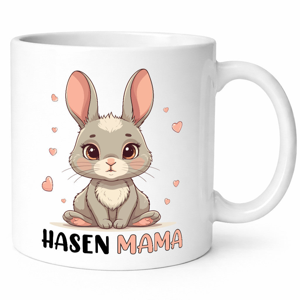 Hasen Mama | Hase Kaninchen Ostern Humor Familie Geschenkidee Tasse