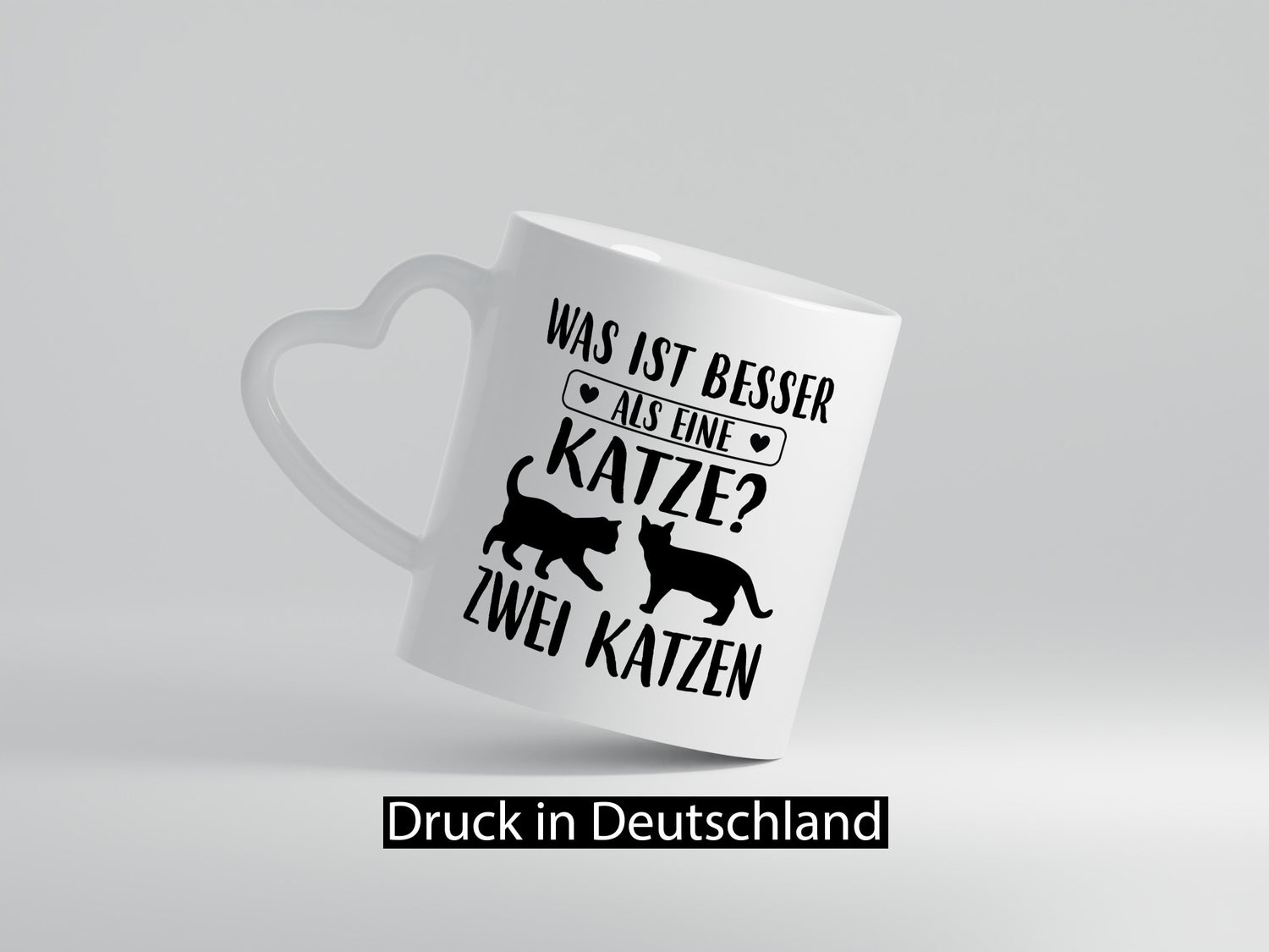 Was ist besser als eine Katze? Zwei Katzen | Katzenliebhaber lustig