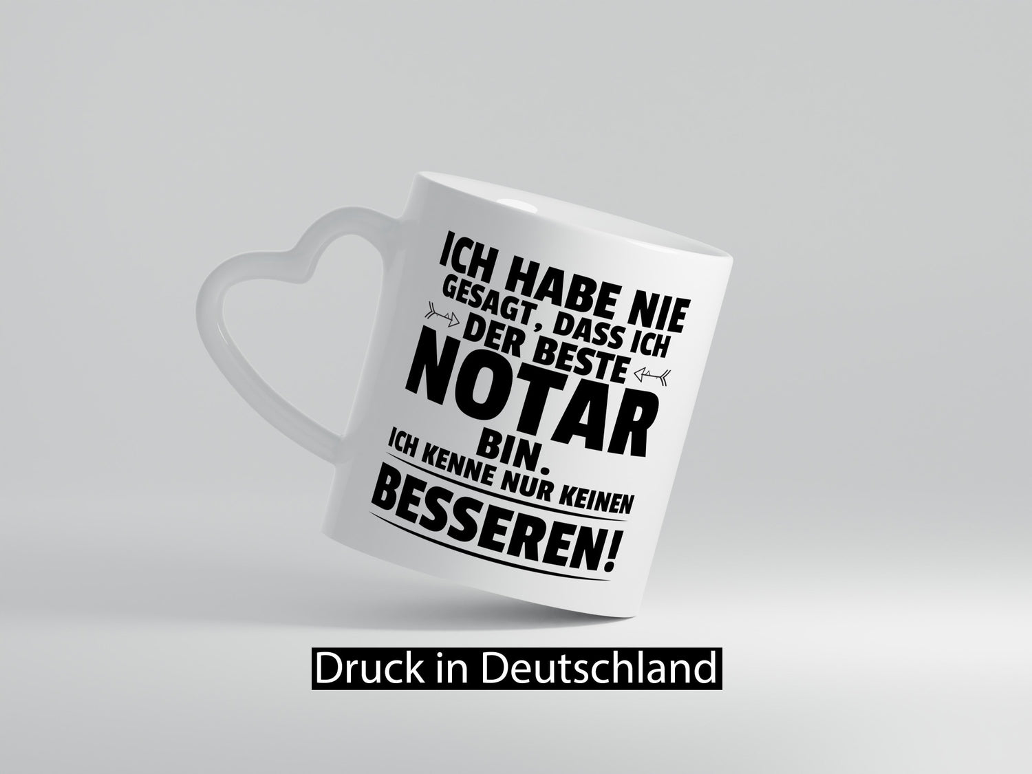 Der Beste Notar | Jurist Geschenk Humor Geschenkidee lustiger Spruch Tasse