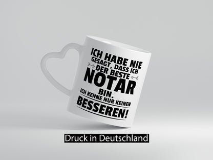 Der Beste Notar | Jurist Geschenk Humor Geschenkidee lustiger Spruch Tasse