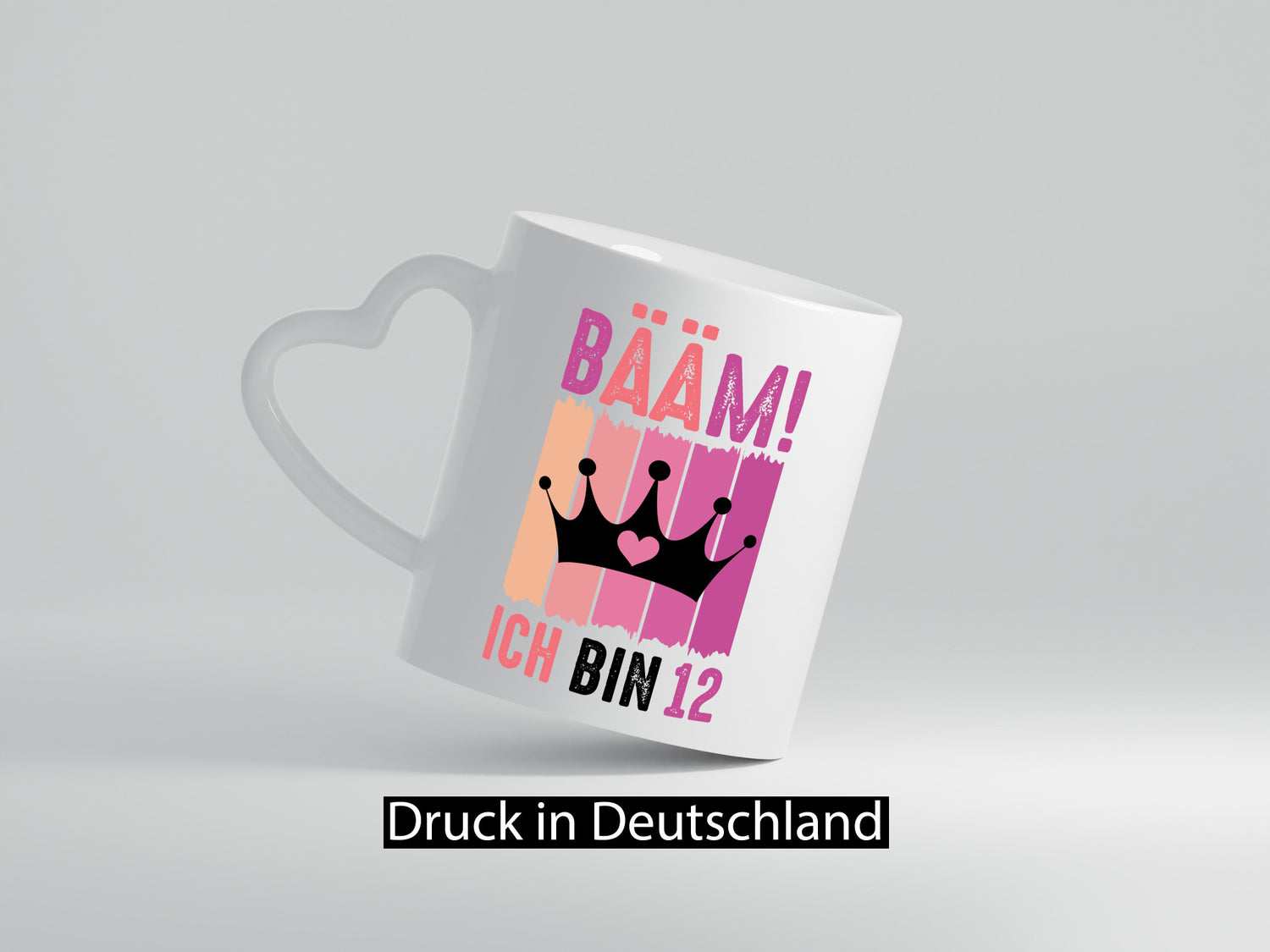 12. Geburtstag | 12 Jahre Bääm ich bin Krone Geschenkidee Humor Tasse