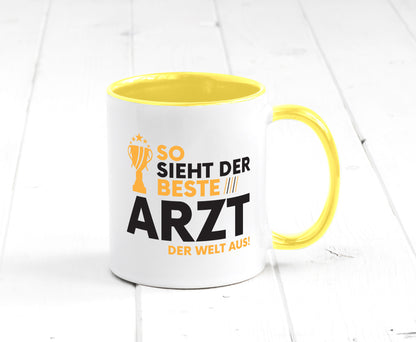 Der Weltbeste Arzt | Medizin Doktor Facharzt lustiger Spruch Geschenk Humor Tasse