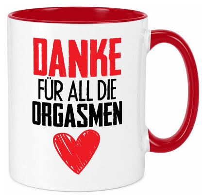 Orgasmus Tasse Geschenkidee Humor