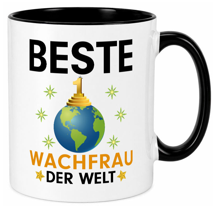 Welt Beste Wachfrau | Wachpersonal Nachtwächter Geschenk Humor Geschenkidee