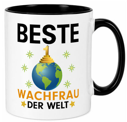 Welt Beste Wachfrau | Wachpersonal Nachtwächter Geschenk Humor Geschenkidee