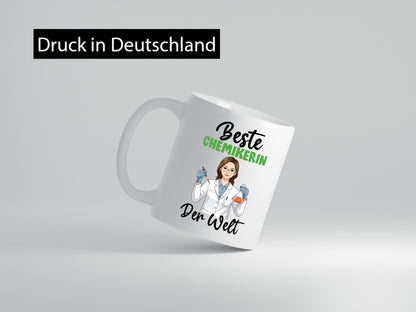 Beste Chemikerin | Chemie Labor lustiger Spruch Geschenk Humor Geschenkidee