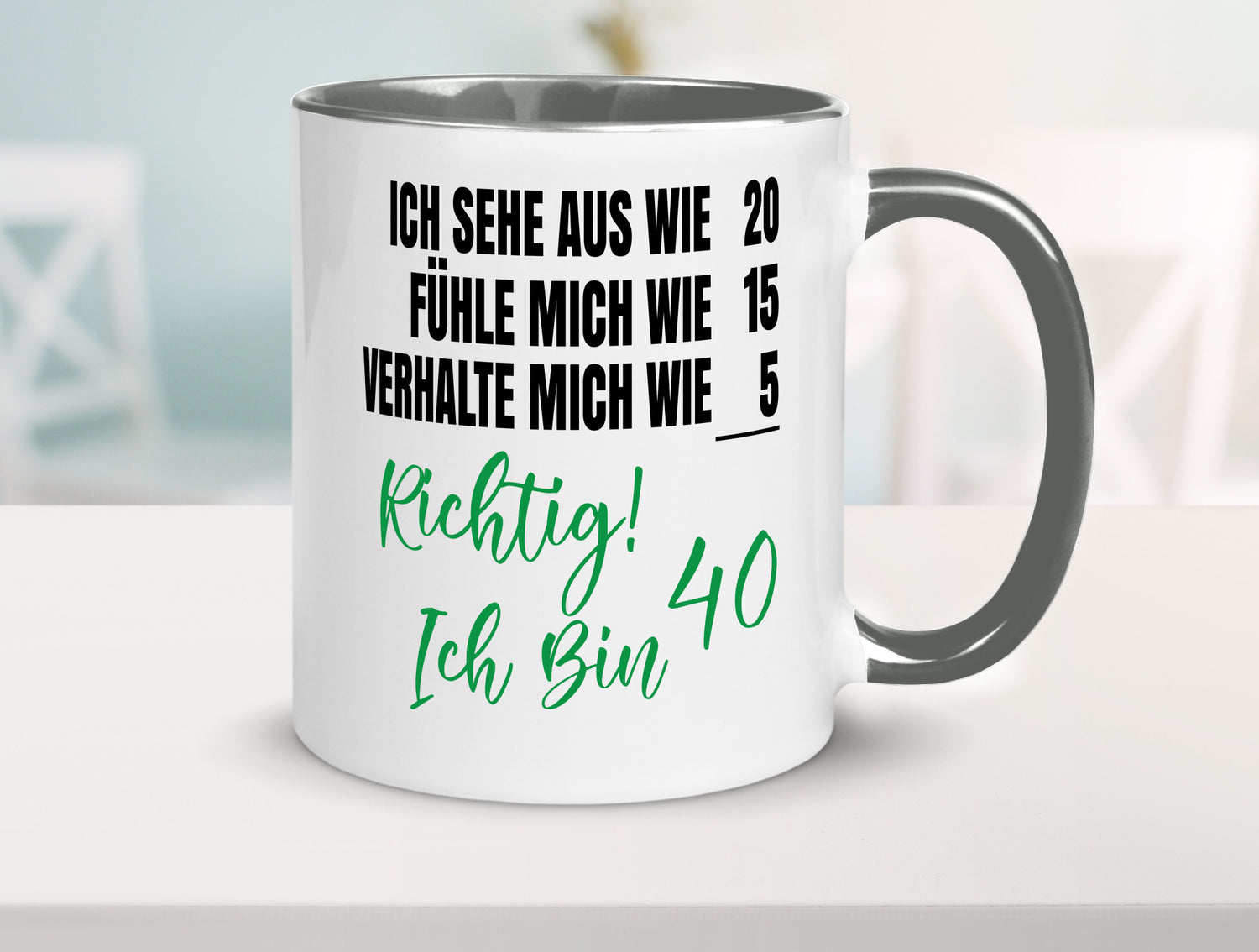Ich bin Jung | 40 Geburtstag Verhalte mich wie ein Kind Geschenk Geschenkidee