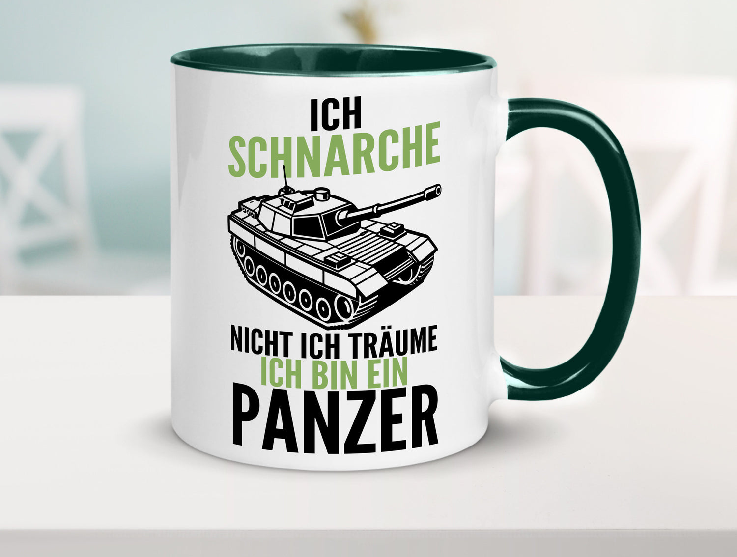 Träume bin ein Panzer | Panzerfahrer Tigerpanzer WW2 v2 lustig Humor