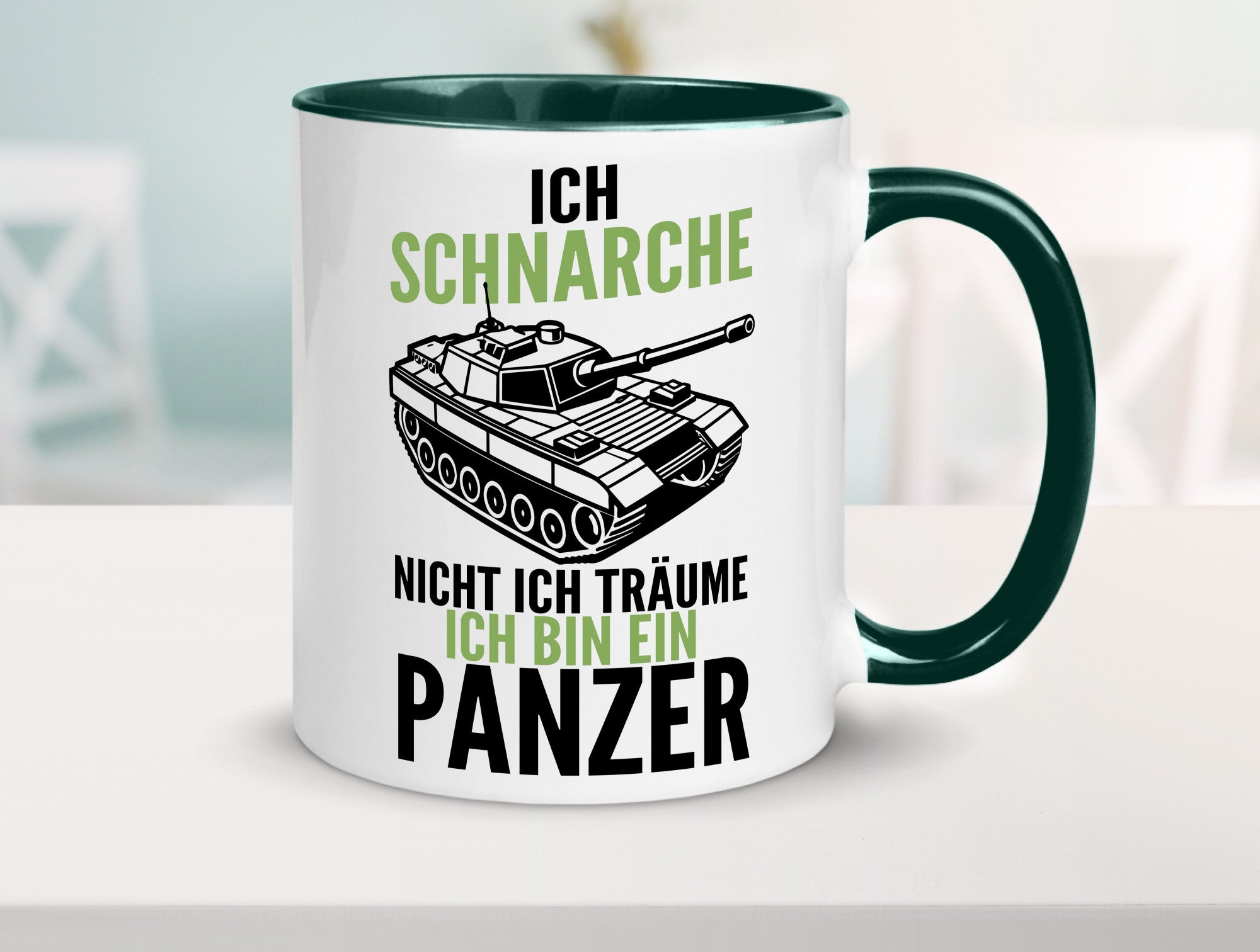 Träume bin ein Panzer | Panzerfahrer Tigerpanzer WW2 v2 lustig Humor