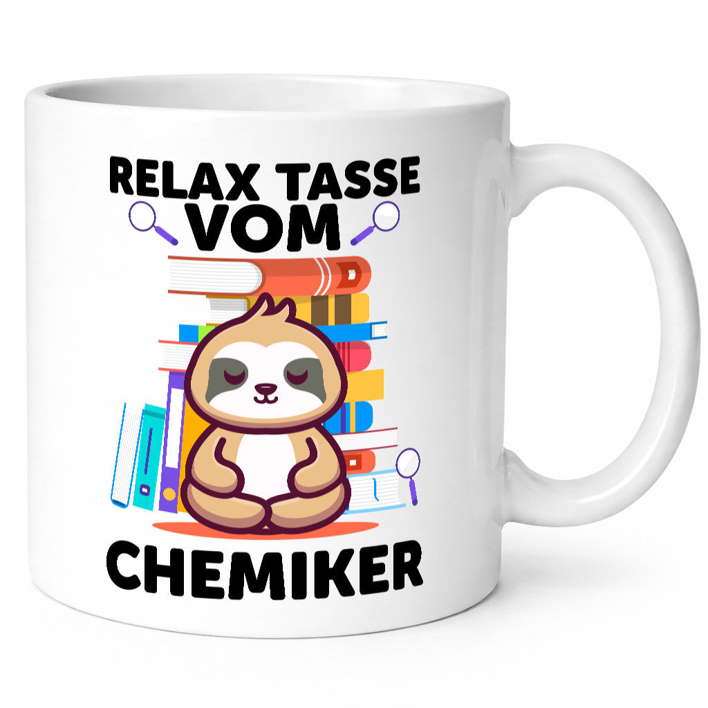 Relax Tasse: Chemiker | Chemie Labor lustig Humor Geschenkidee Geschenk Tasse