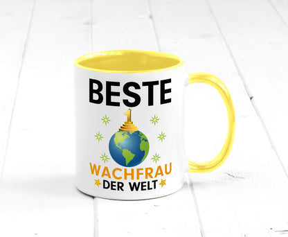 Welt Beste Wachfrau | Wachpersonal Nachtwächter Geschenk Humor Geschenkidee