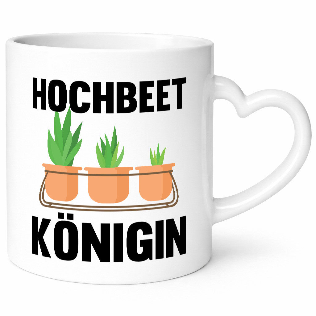 Hochbeetkönigin | Gartenarbeit Gärtnern Pflanze Geschenk Arbeit Kollegen Büro
