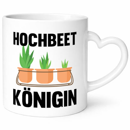Hochbeetkönigin | Gartenarbeit Gärtnern Pflanze Geschenk Arbeit Kollegen Büro