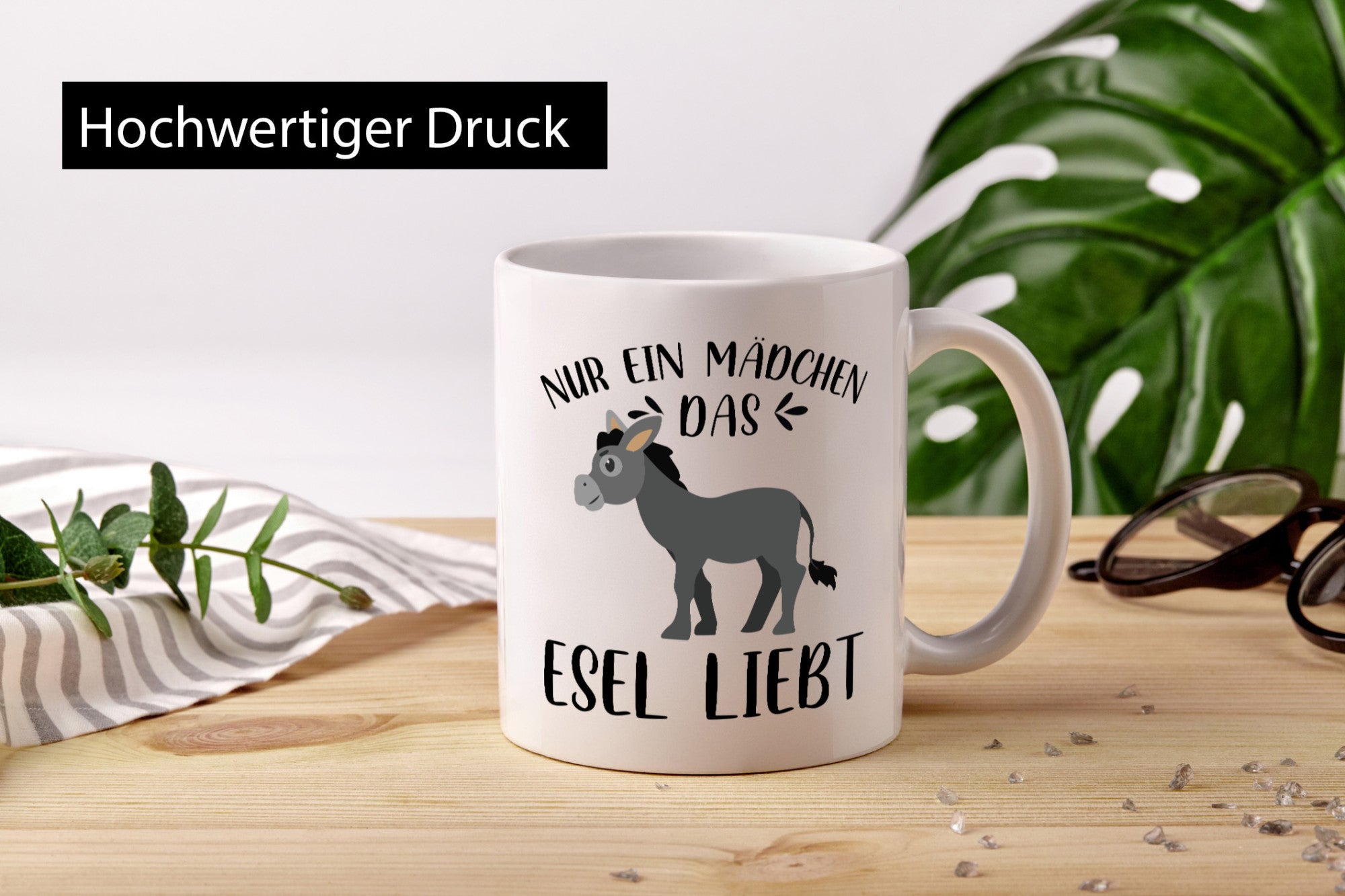 Nur ein Mädchen das Esel Lieb | Tiere Liebhaber Geschenkidee Tierliebhaber