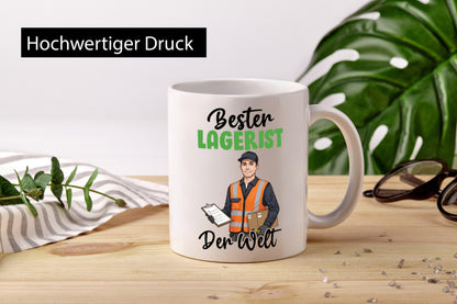 Bester Lagerist | Lageristen Lager Arbeiter v2 lustiger Spruch Geschenk Arbeit