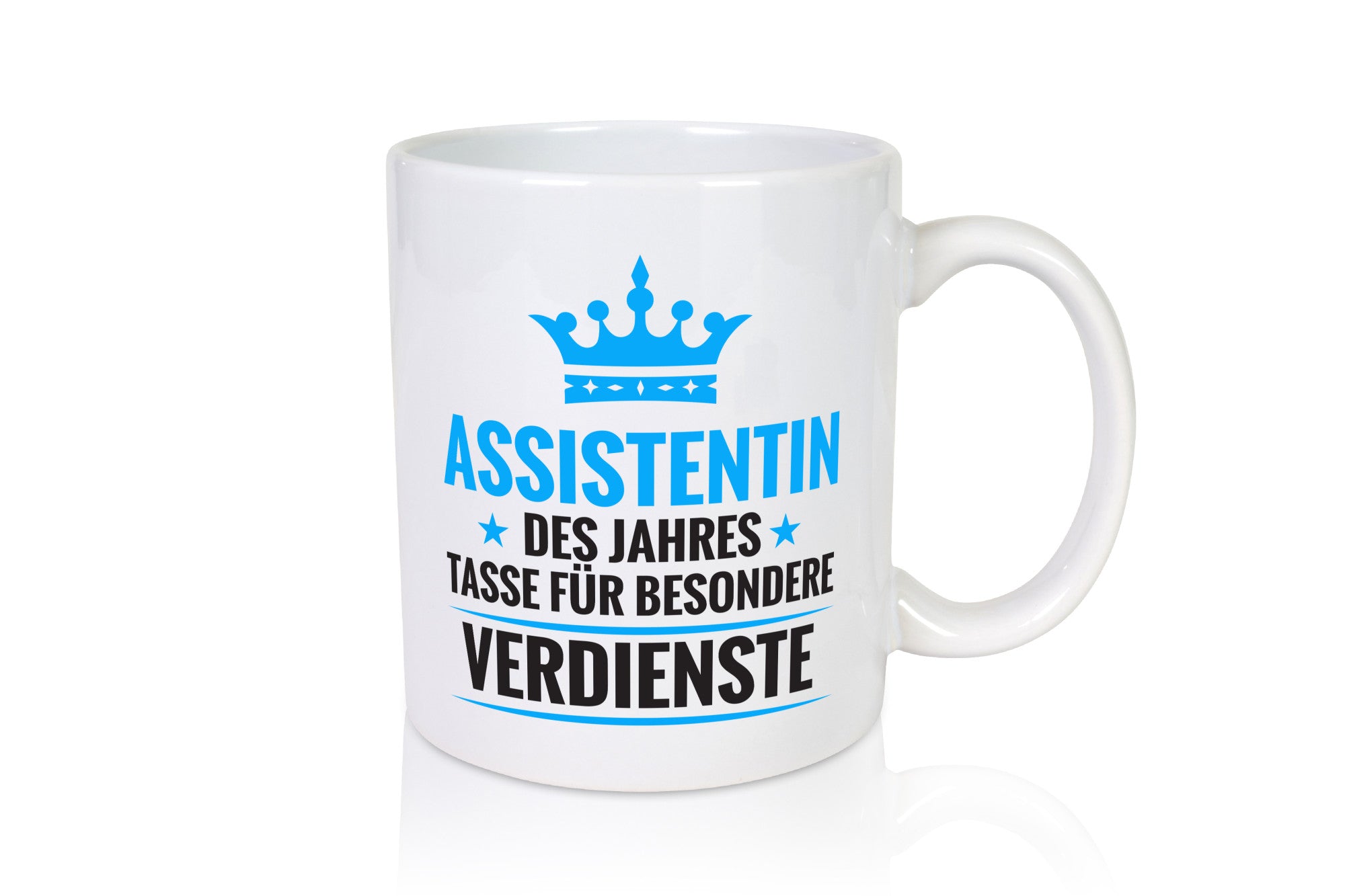 Besonderer Verdienst: Assistentin | Assistenz Hilfskraft Humor Geschenkidee