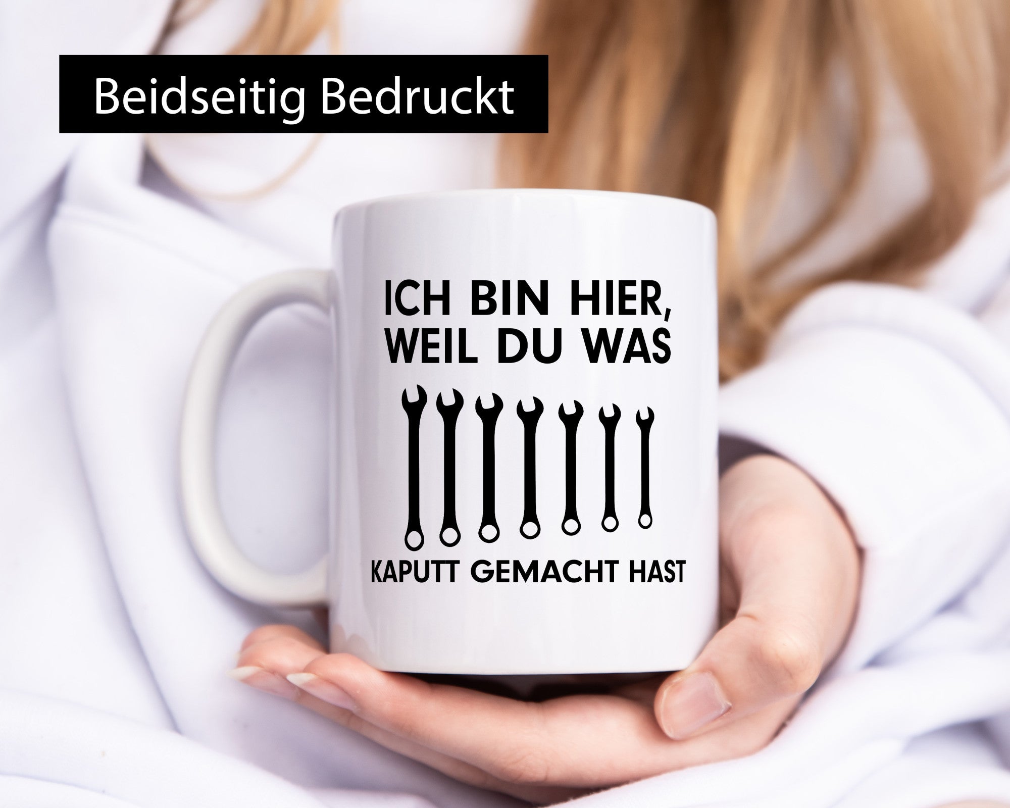 Ich bin hier weil du was Kaputt gemacht hast | Handwerker lustiger Spruch